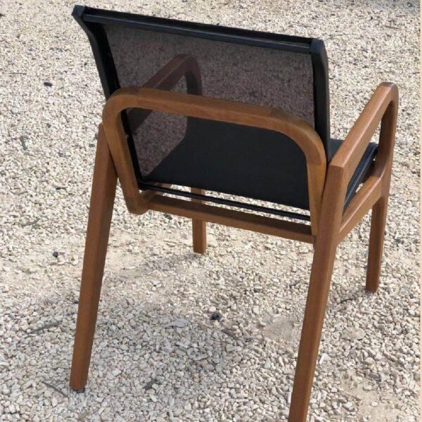 cadeira zurique em fibra sintetica ou tela sling 2 costas