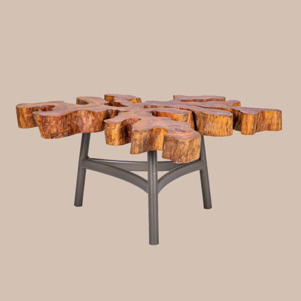 mesa de centro de madeira belga 2