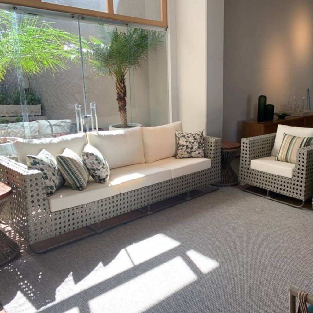 Conjunto de Sofá Toronto para Varandas e Áreas Externas