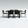 Conjunto de Mesa de Jantar Palermo com 6 Cadeiras