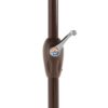 Ombrelone Vittoria de Haste Central 100% Aluminio com Led 2,70m - Imagem 2