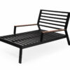 Chaise Tróia com estrutura de alumínio e pintura eletrostática