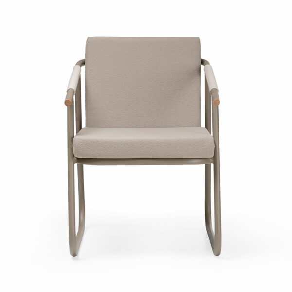 Cadeira Jumbro - Estilo e Conforto com Estrutura de Alumínio, Corda Náutica e Detalhe em Madeira Cumarú