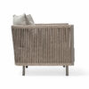 Poltrona Dália - Estilo e Conforto em uma Combinação de Corda Náutica e Estrutura de Alumínio para Ambientes Internos e Externos